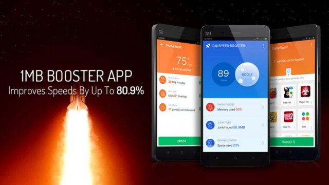 Aplikasi anti lemot CM Speed Booster