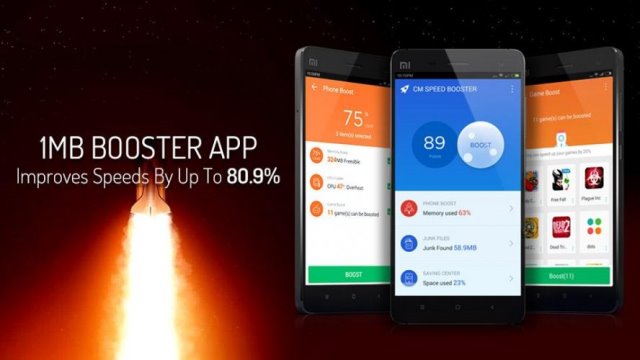 Aplikasi anti lemot CM Speed Booster