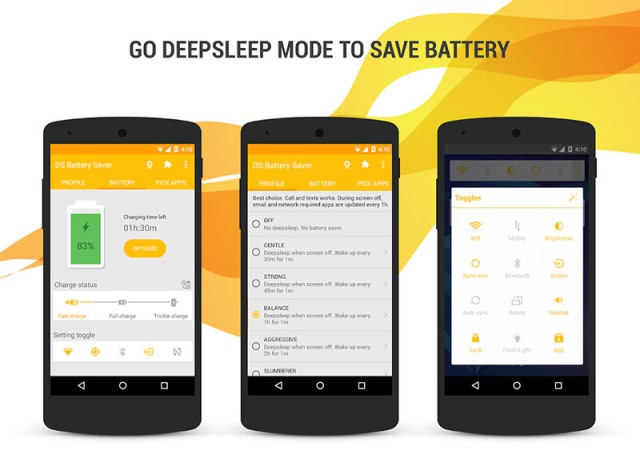 Aplikasi penghemat baterai Easy Battery Saver