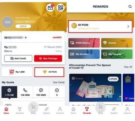 Cara cek poin Telkomsel lewat MyTelkomsel