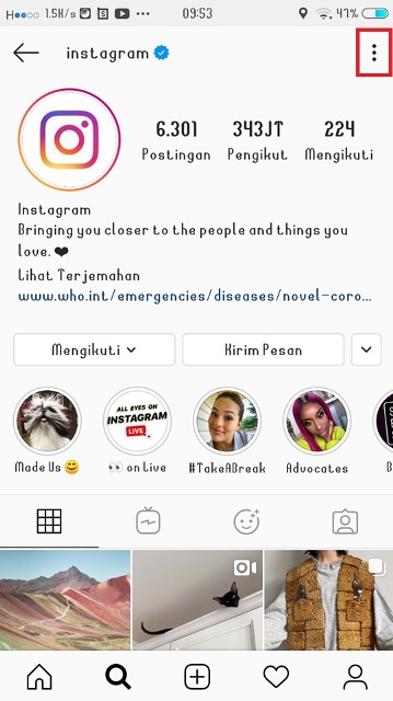 Cara memblokir followers Instagram