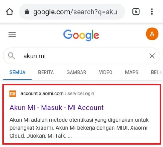 Daftar akun Mi dengan nomor hp Daftar akun Mi dengan nomor hp