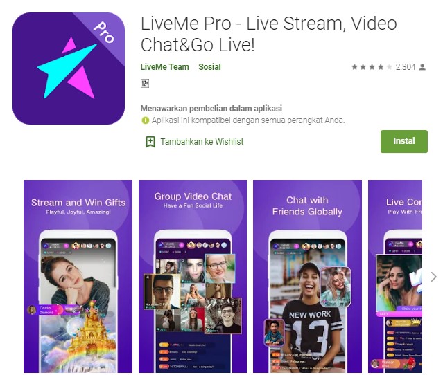 Liveme. Live aplikasi muza. Bebymut aplikasi Live.