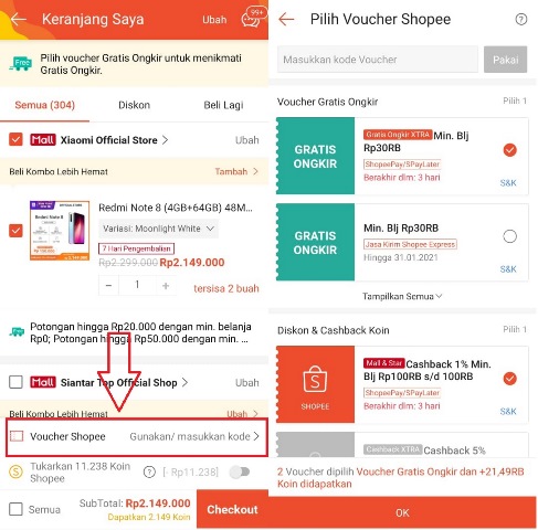 Cara kredit hp di Shopee Cara kredit hp di Shopee