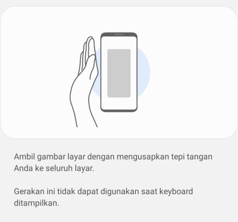 Palm Swipe to Capture Samsung Galaxy M20