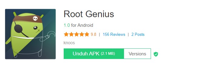 Aplikasi Root Genius