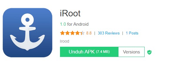 Aplikasi iRoot Aplikasi iRoot