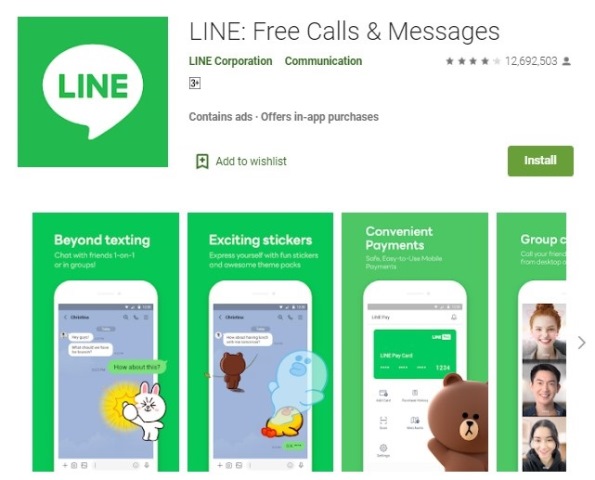 Line Free Calls