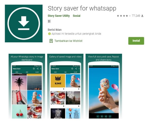 apk Story saver for WhatsApp