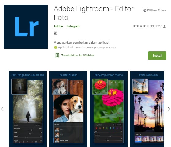 Adobe Lightroom Photo Editor Pro Camera