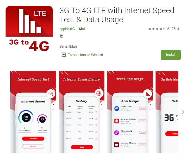 Aplikasi 3G To 4G LTE