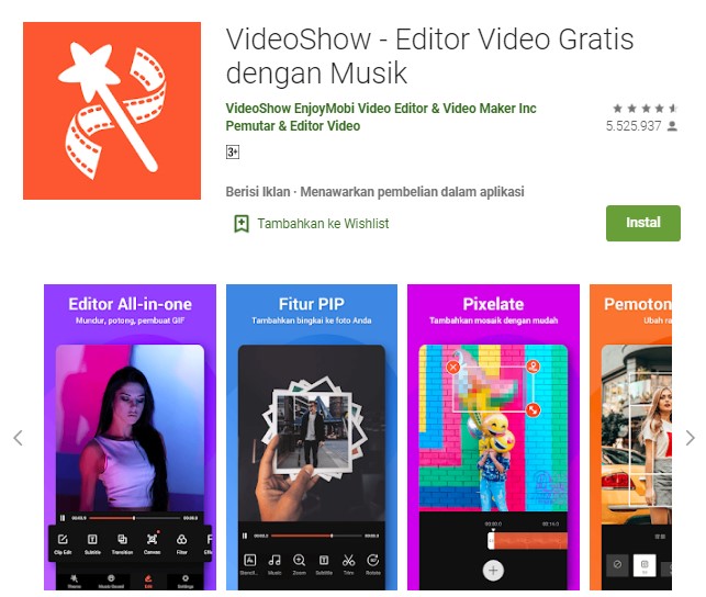 Aplikasi Editor Video Gratis dengan Musik