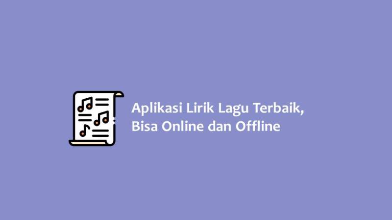 Aplikasi Lirik Lagu