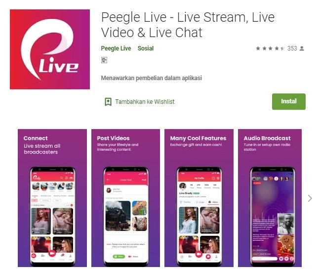 Aplikasi Live Stream Thailand