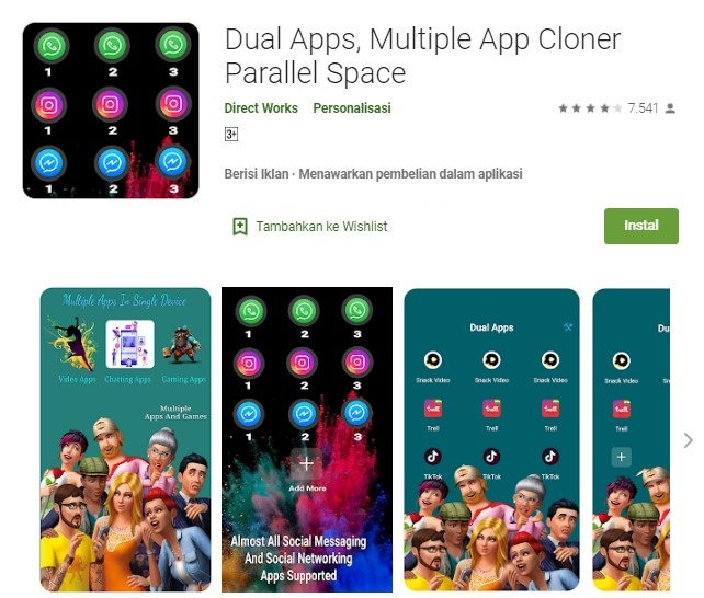 Aplikasi Multiple App Cloner