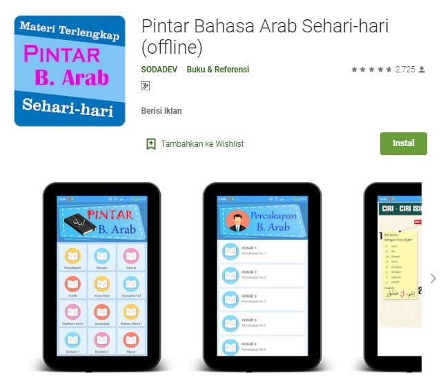 Aplikasi Pintar Bahasa Arab