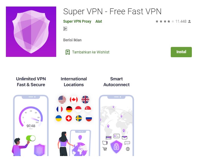 Aplikasi Super VPN