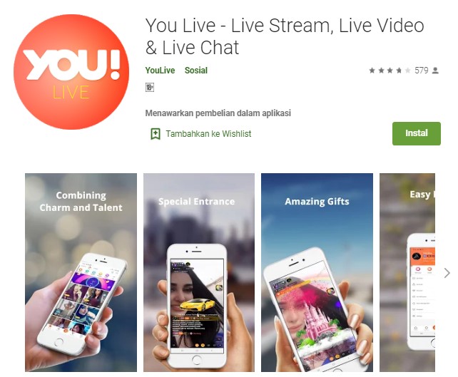 Aplikasi You Live Aplikasi You Live