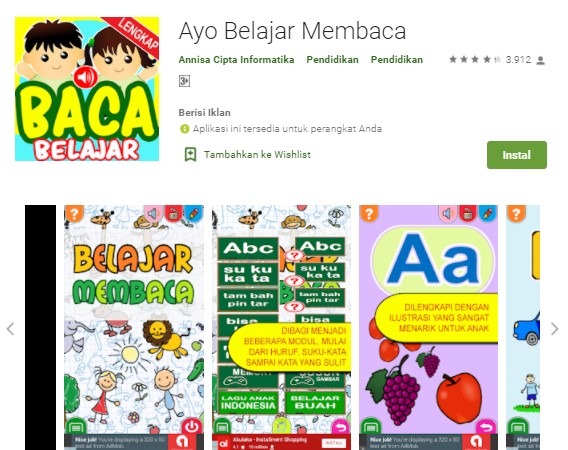 Ayo Belajar Membaca