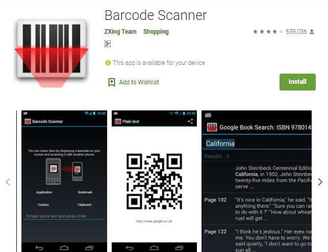 Barcode Scanner