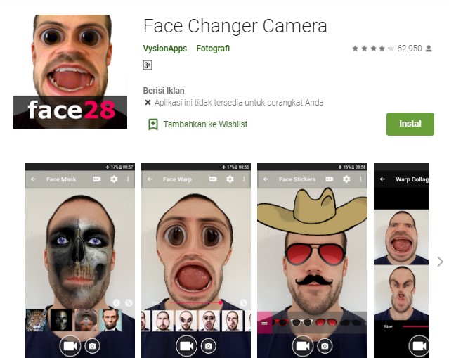 Face Changer Camera