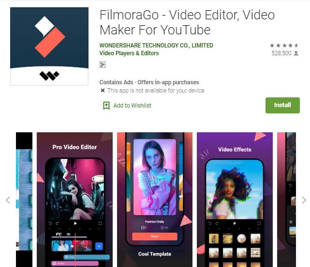FilmoraGo 1 FilmoraGo 1