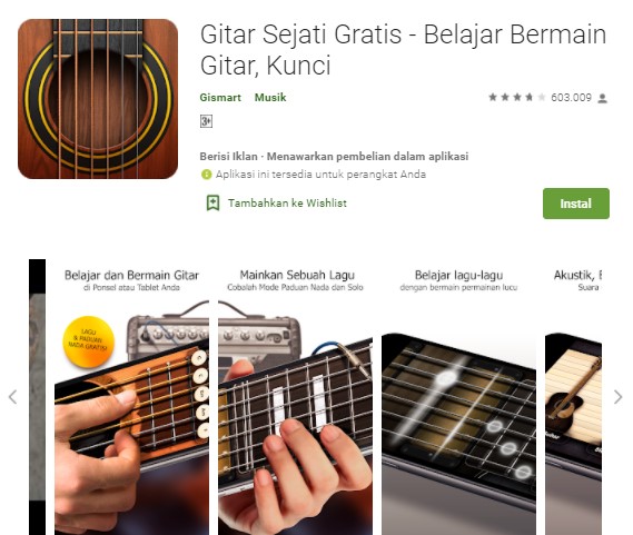 Gitar Sejati Gratis Belajar Bermain Gitar Kunci