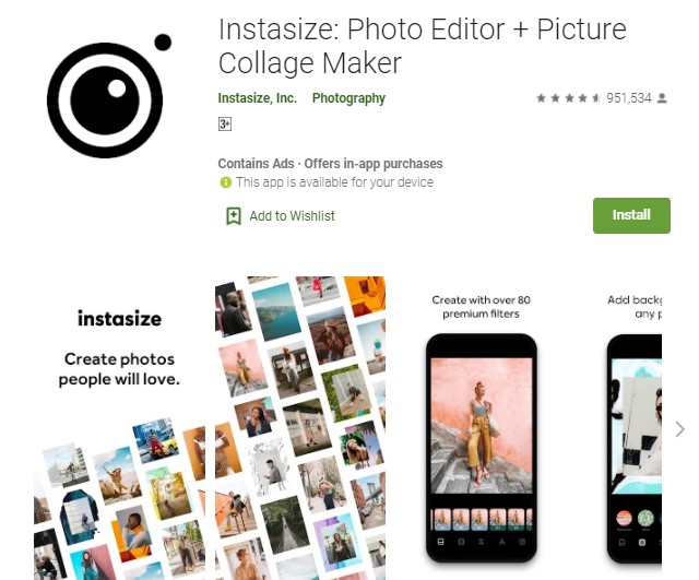 InstaSize Aplikasi Foto Android Terbaik InstaSize Aplikasi Foto Android Terbaik