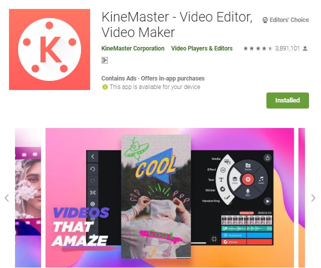 KineMaster Video Editor Video Maker