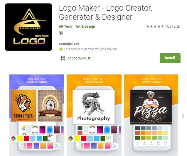 Logo Maker Logo Creator Generator Designer