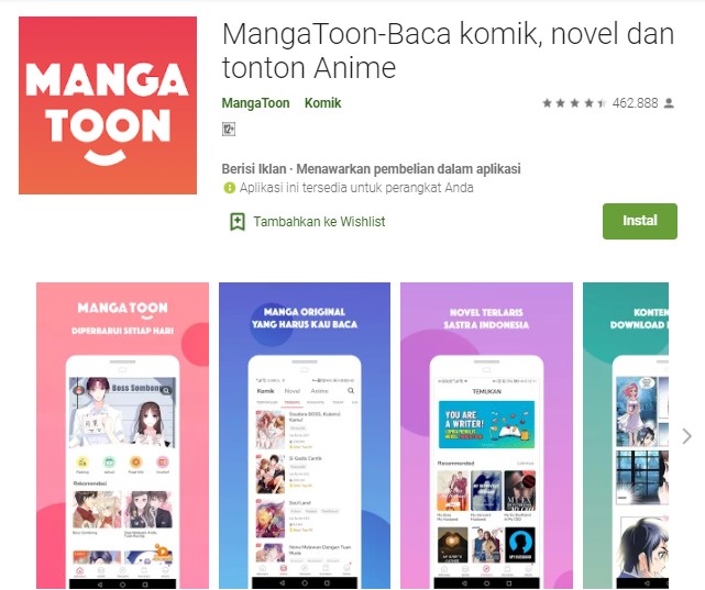 MangaToon Aplikasi Baca Manga di Android