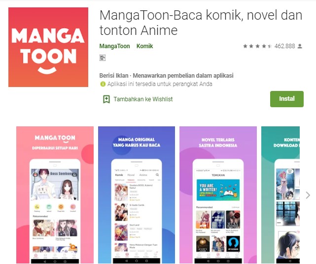 MangaToon Aplikasi Baca Manga di Android MangaToon Aplikasi Baca Manga di Android