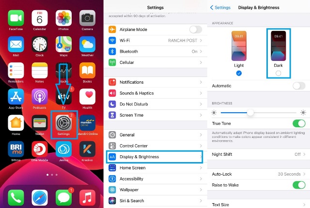 Mode Gelap iPhone 11 Mode Gelap iPhone 11