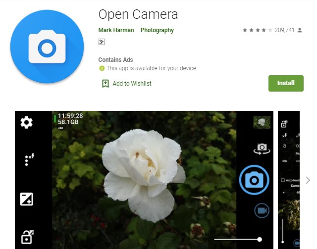 Open Camera Open Camera