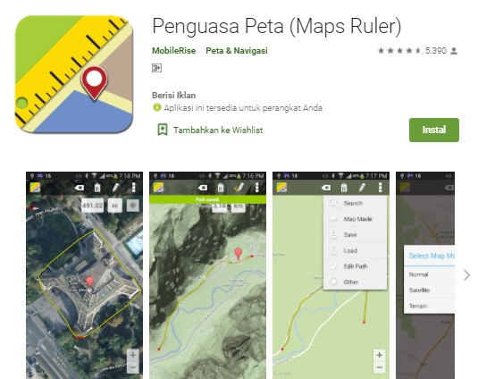 Penguasa Peta Maps Ruler