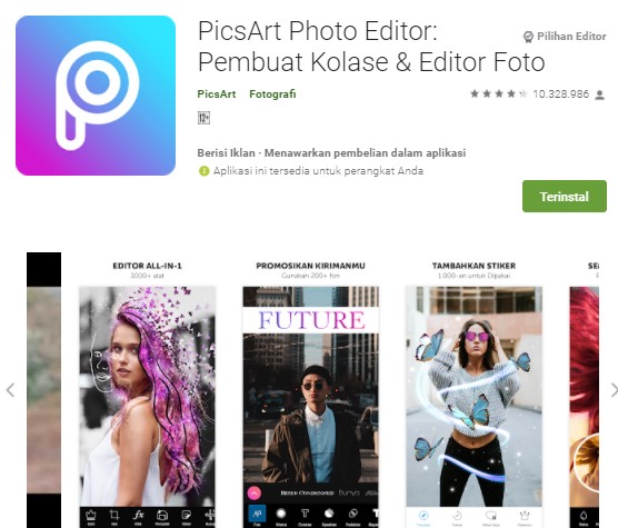 PicsArt Photo Edito Aplikasi Edit Foto Terbaik