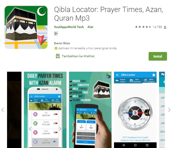 Qibla Locator