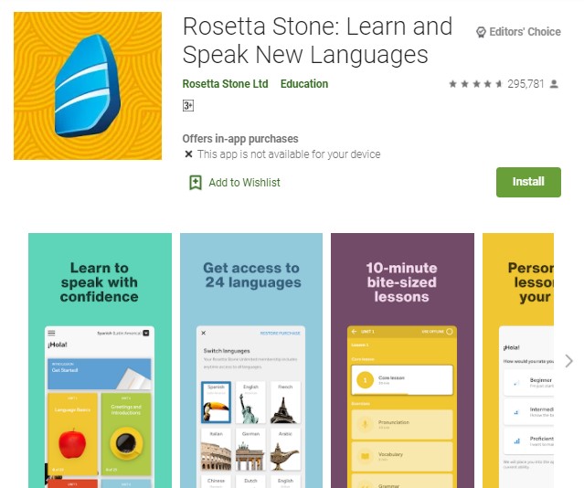 Rosetta Stone Aplikasi Belajar Bahasa Jerman Terbaik
