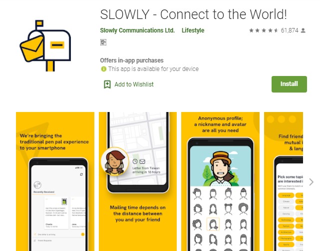 SLOWLY Aplikasi Chat dengan Bule untuk Belajar Bahasa Inggris