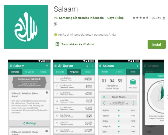 Salaam Aplikasi Kiblat Sholat Salaam Aplikasi Kiblat Sholat