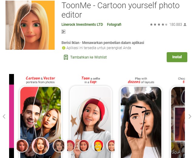 ToonMe Cartoon yourself photo editor