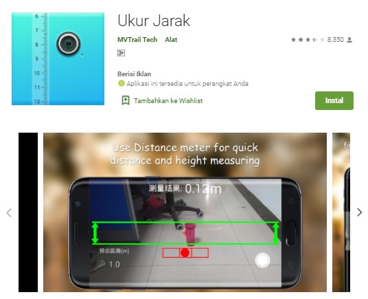 Ukur Jarak Aplikasi Pengukur Jarak di Android