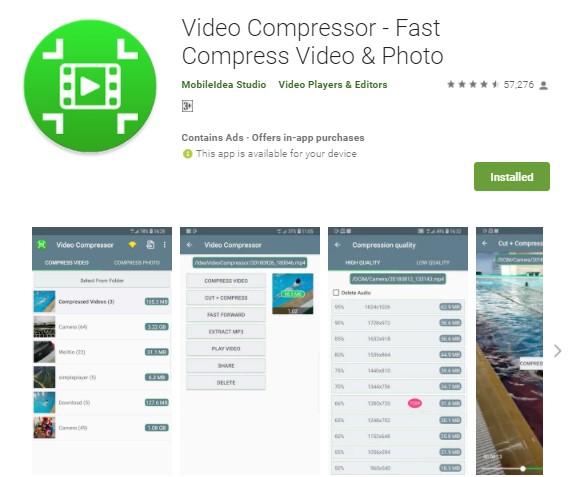 Video Compressor Fast Compress Video Photo