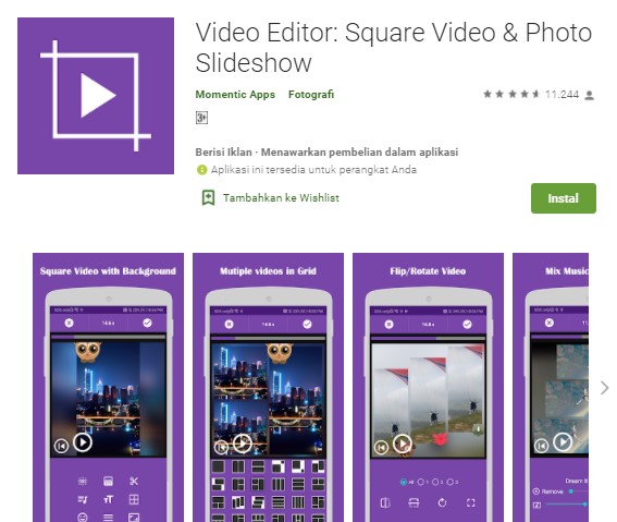 Video Editor – Square Video