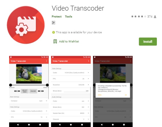 Video Transcoder Video Transcoder
