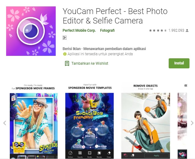 YouCam Perfect Best Photo Editor Selfie Camera