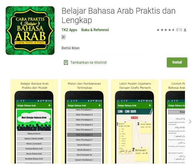 apk Belajar Bahasa Arab Praktis dan Lengkap apk Belajar Bahasa Arab Praktis dan Lengkap