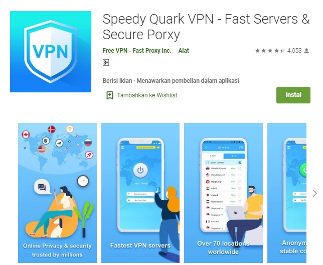 apk Speedy Quark VPN