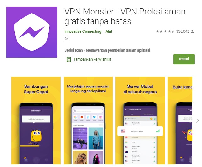 apk VPN Monster