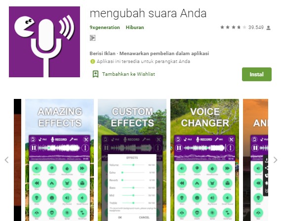 mengubah suara Anda mengubah suara Anda